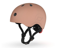 Scoot & Ride Kask Ochronny S-M dla dzieci 3+ Mocha - 1357025 - zdjęcie 6